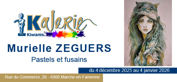 kalerie.be Invitation Les Kiwananas et Christopher LELOUP 2025